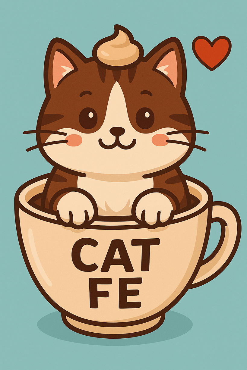 แมวในถ้วยกาแฟ